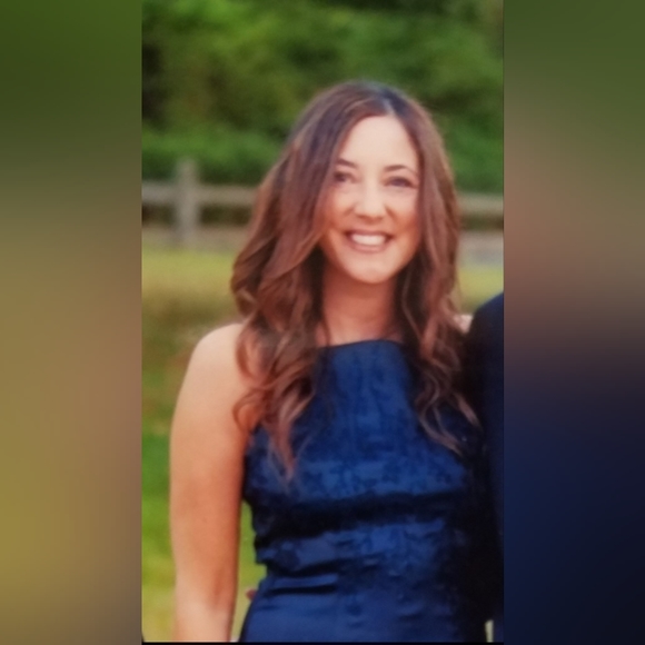 CDC Navy formal dress size 6 - Picture 7 of 7